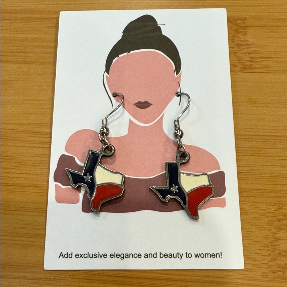 Texas State Charm Earrings